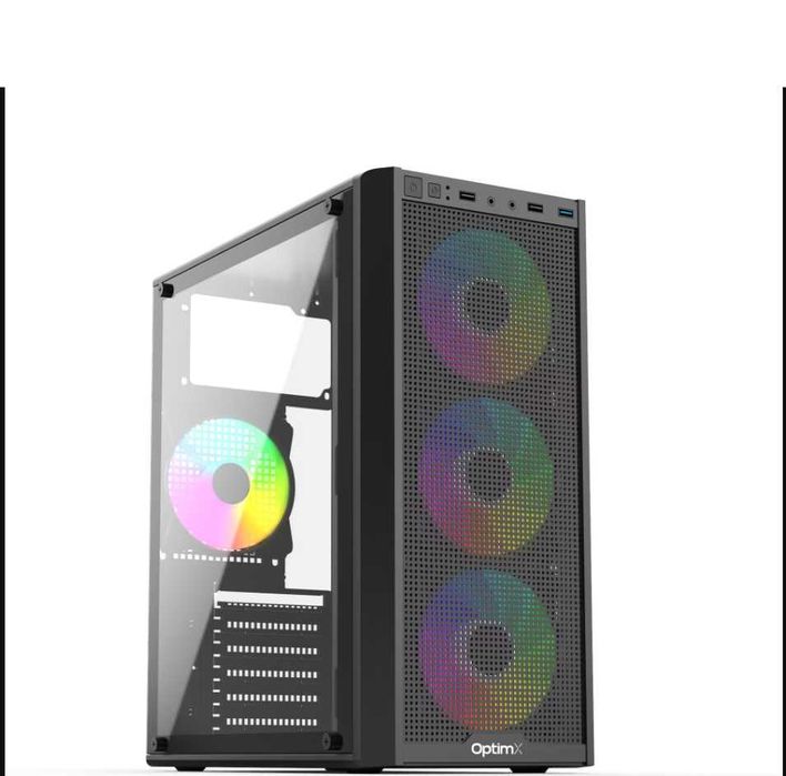 24.Calculator Unitate PC Gaming NOU ARGB Telecomanda i5 9400 16GB DDR4, GTX 1660 TI 6GB, SSD M.2 250GB + SDD 512GB