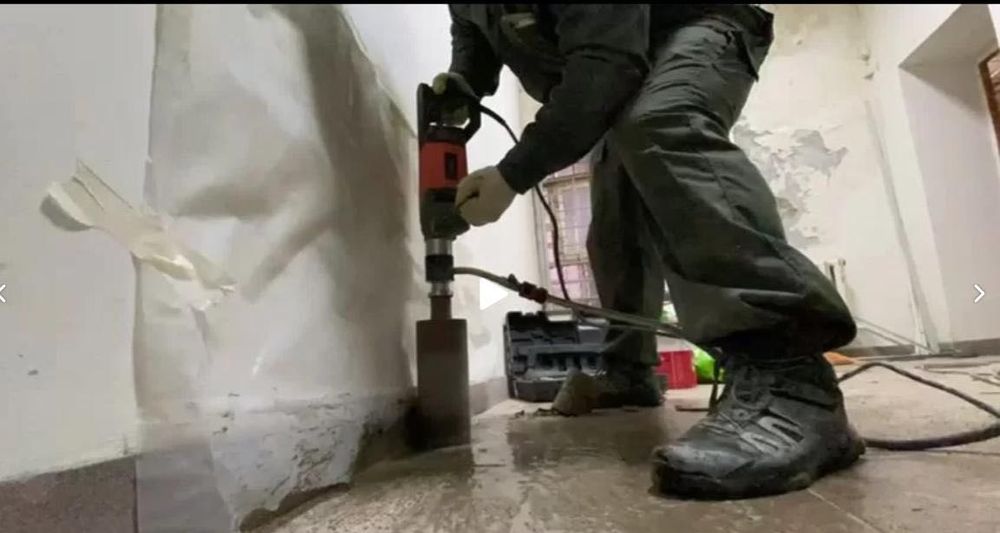 Алмазное сверление отверстий