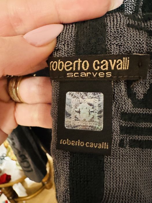 Fular gros Roberto Cavalli lana virgina