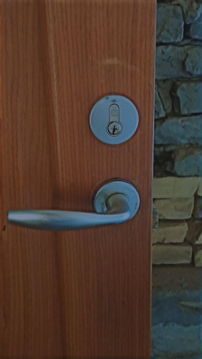 Jigar yogʻoch eshik