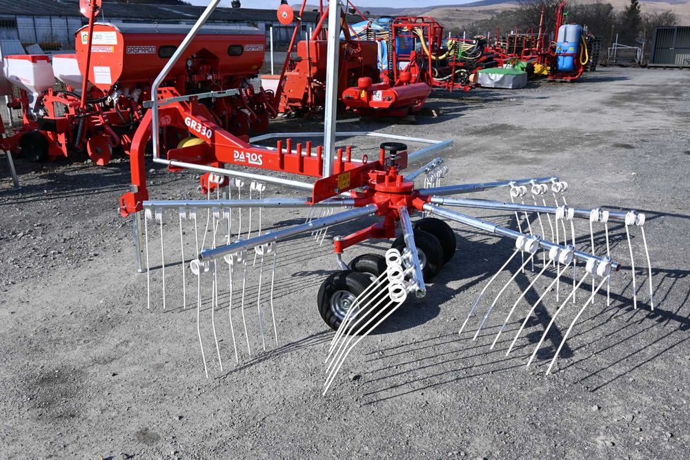 Grebla rotativa de adunat DA ROS GR 330 TW - fabricat in ITALIA Gilau ...