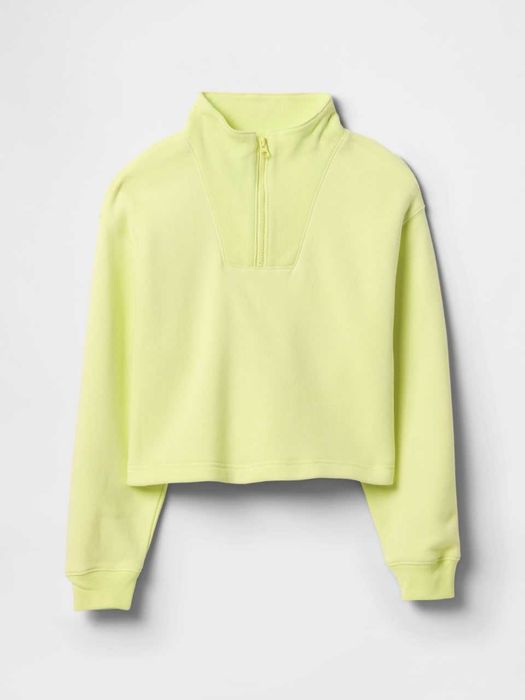 Кофта для девочки 10 лет GAP Kids Relaxed Quarter-Zip Track Sweatshirt