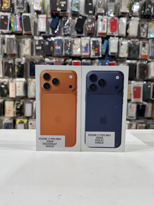 iSellStore Valcea: iPhone 17 Pro Max Cosmic Orange / Blue NOU SIGILAT