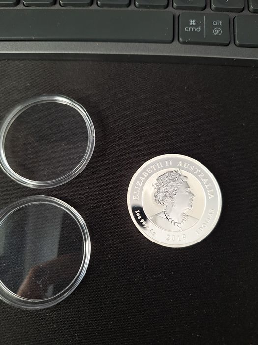 Moneda argint 1 oz Moon Landing 2019