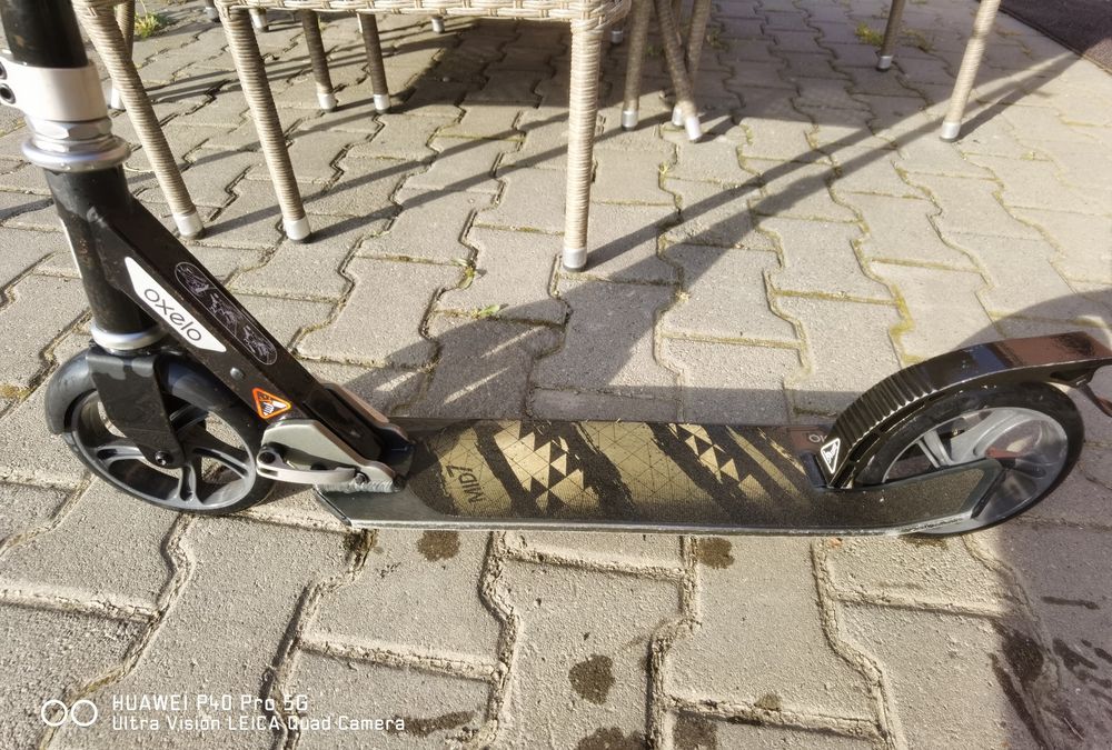 Trotineta Oxelo Aluminiu Pliabilă