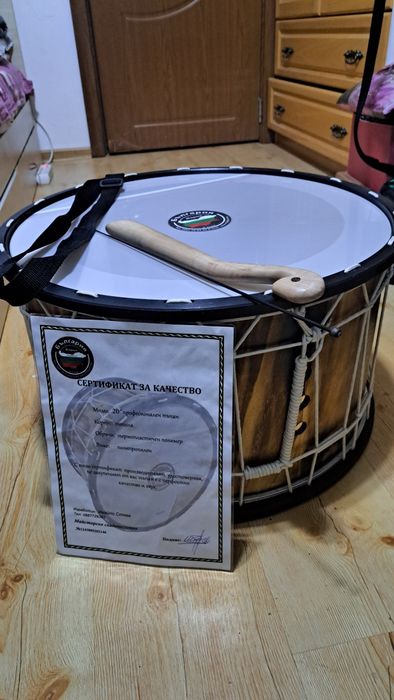 Професионален 20-инчов тъпан + калъф