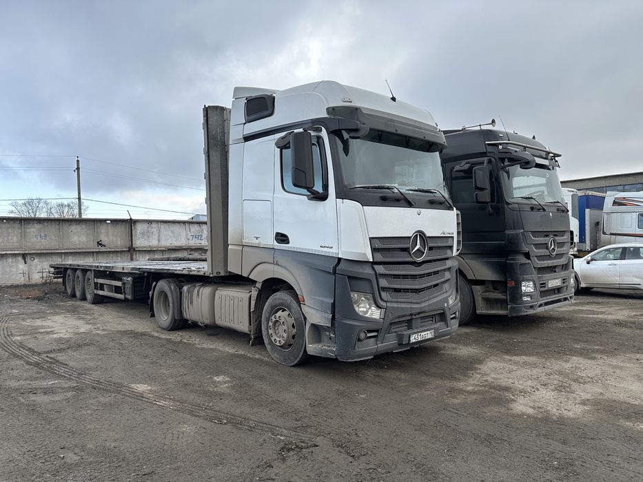 Услуги полуприцепа (площадки,длинномера)