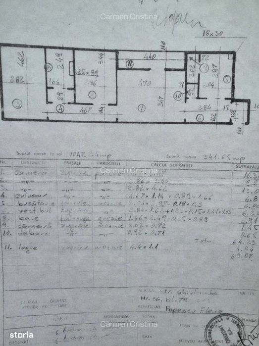 Apartament 3 camere mobilat Gorjului COMISION 0%