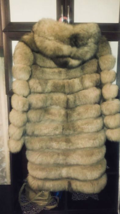 Шуба песец трансформер