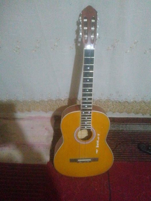 Gitara 2ta simi bor 100ming soʻmga sim qoʻyib beradi