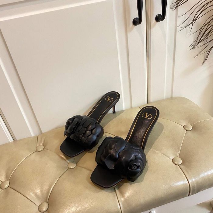 Мюли на каблуке valentino