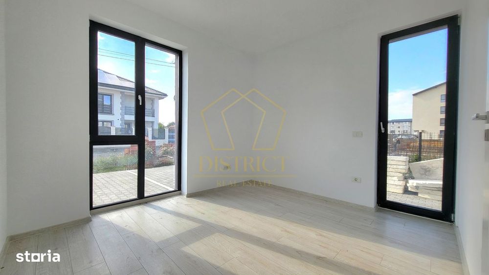 Apartament cu 2 camere si gradina proprie, finalizat in Giroc langa ES