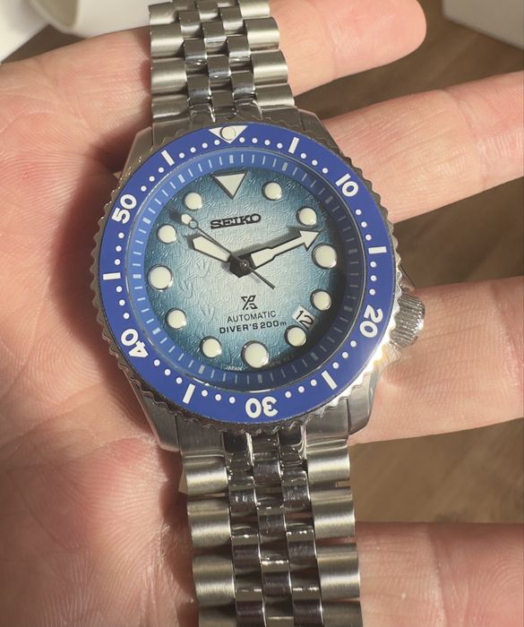 Seiko SKX007 Save the ocean