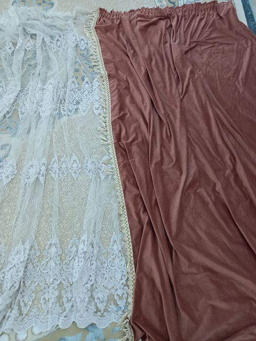 Штор с тюлью 10000