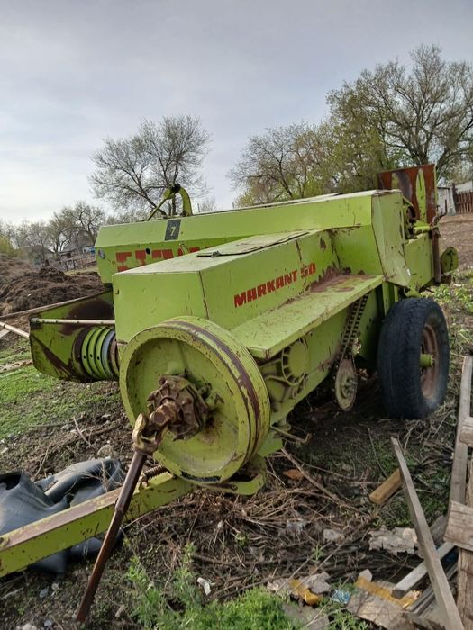 Тюковый  пресс немец