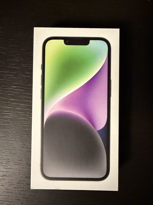 iPhone 14 256 GB Midnight | Stare excelentă | Cutie | 89% baterie