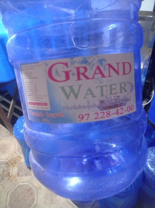 Grand water ostidagi yurib turgan beznis sotiladi feltir aparat