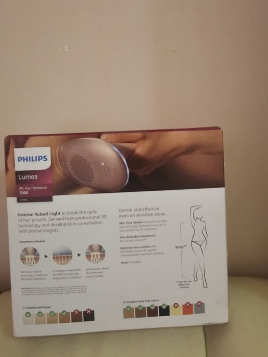 Epilator IPL Philips Lumea 7000 Nouuuuuuuu