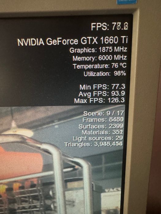 Nvidia GTX 1660 Ti ASUS 6Gb