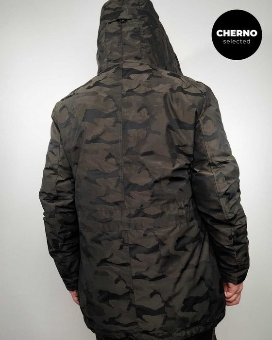 ADHOC 1959 • THE BOLD PARKA мъжко камуфлажно пухено яке с качулка L•XL