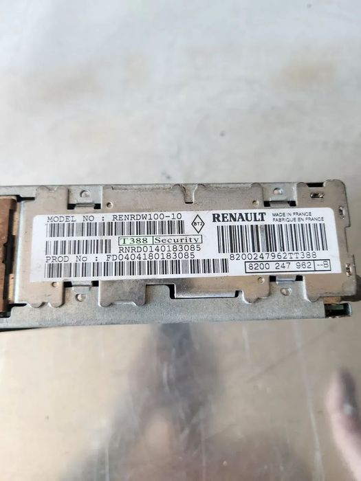 Radio Cd Renault Laguna 2 Cod