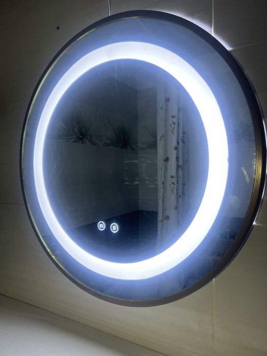 Oglinda cu led, diametru 60cm