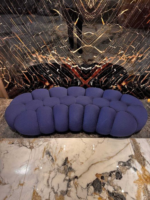 Bubble Sofa | Yumaloq Divan | Karkazsiz | Premium Mebel
