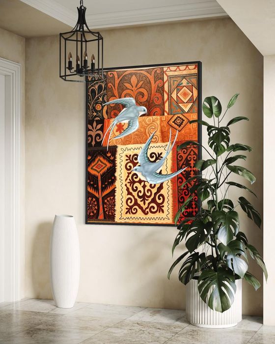 этно қазақы картина