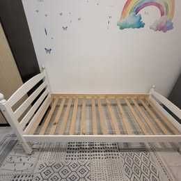 Pat de o persoana 90/200 cu saltea