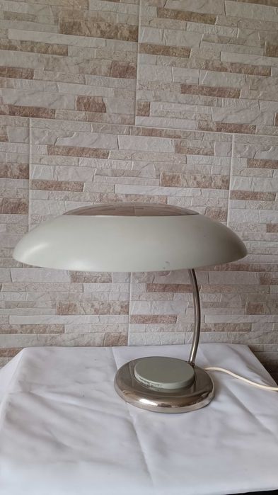 Стара настолна лампа - BAUHAUS - VEB Leuchtenbau - 1960"г. - №3