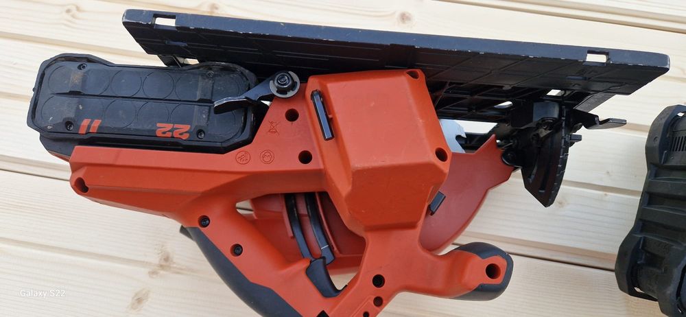 Hilti circular pe acumulator