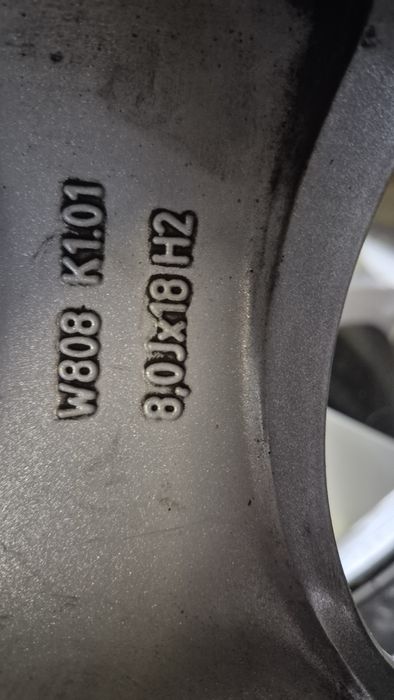 Алуминиеви джанти порше туарег  5х130 18 ет55 j8