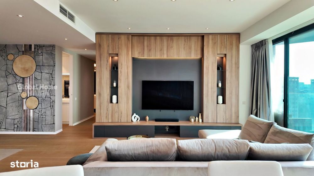 One Mircea Eliade - Floreasca | 4 Rooms + Terrace Open View | Lemon De