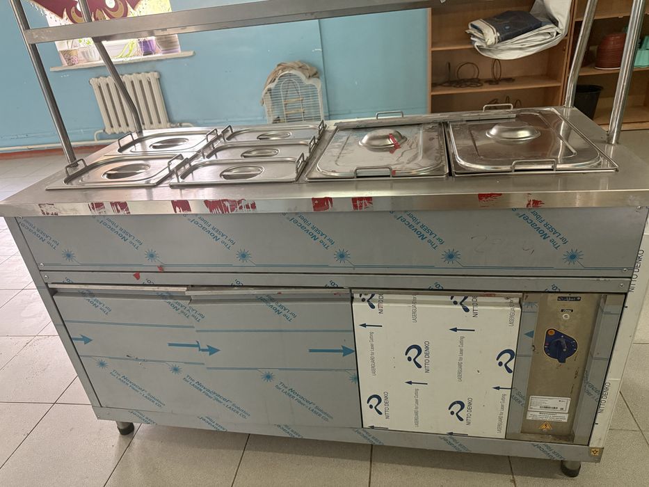 Асханалық раздатка (бен-мари), тағам жылыту үстелі