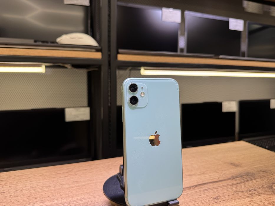 iPhone 11, 128 GB, АКБ75%, зеленый, 1448/А10