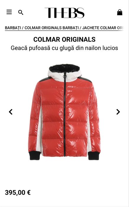 Geaca Colmar ORIGINALS Geaca iarna groasa  Geaca calduroasa puf