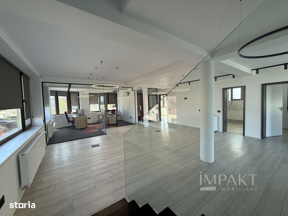 Spatiu de birouri dispus pe 2 niveluri , 225 m2 , Borhanci