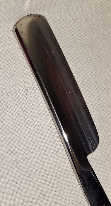 Стар рядък бръснач--Silver National Steel