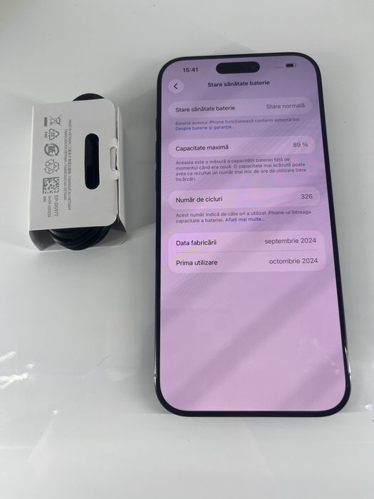 Iphone 16 Pro Max 1TB 89% Produs In Stare Impecabila