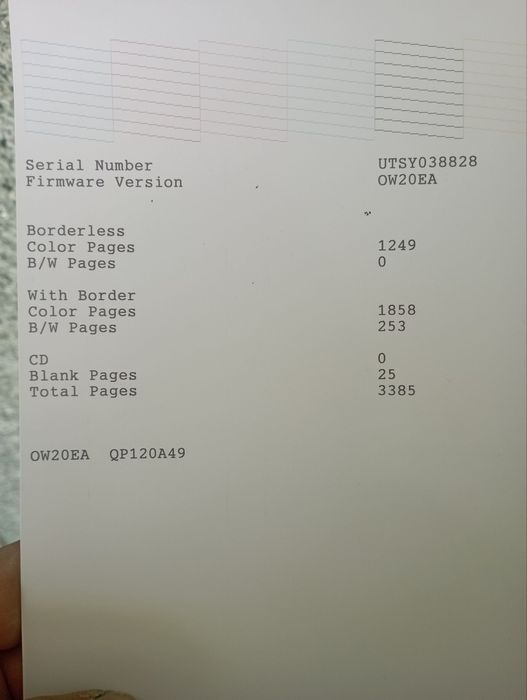 Epson L 850 ишлагани шу янги дай турибди