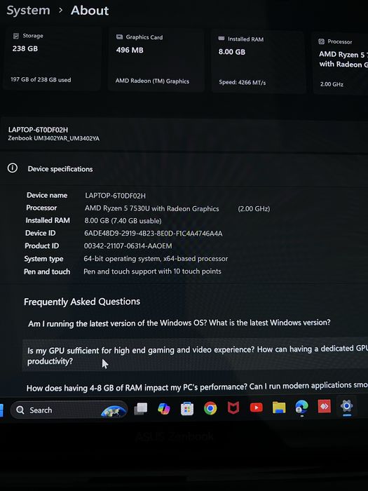 ASUS Zenbook 14 OLED Touch