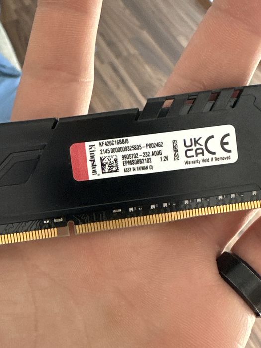 Оперативная память Kingston Fury 8gb ddr4