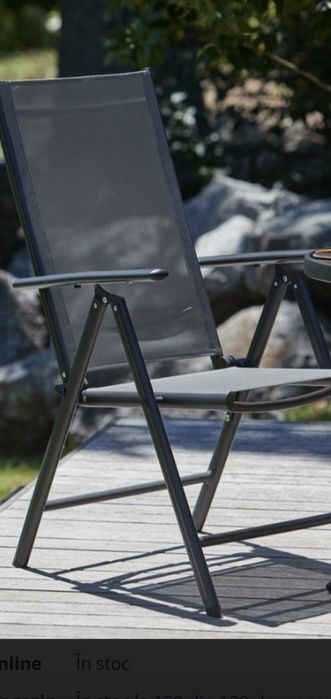 Set 4 scaune terasa reglabile