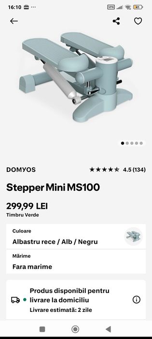 Steper DOMYOS MS100
