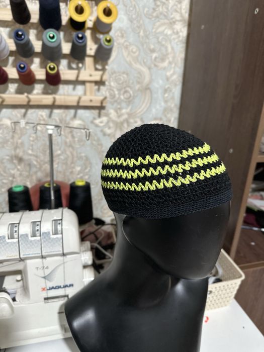 Вязаная тюбетейка/тақия