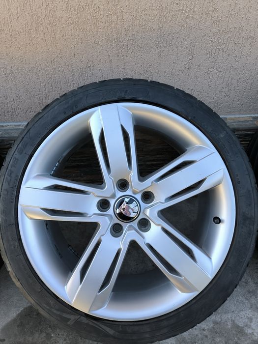Set jante aliaj cu anvelope ,Seat, Skoda