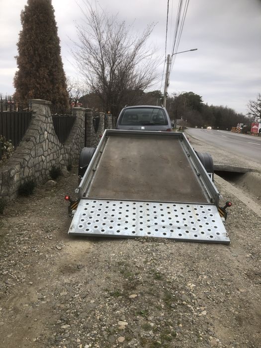 Trailer o axa 1600kg basculabila robusta 2020 categ B Urgent!