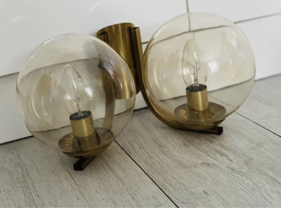Mid century 2 lampa de perete