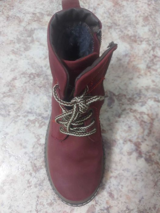 Ботинки зимнии детские, б/у, 33р.