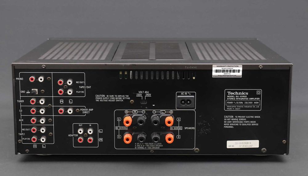 Technics SU-VX920 – amplificator stereo – cap de serie absolut